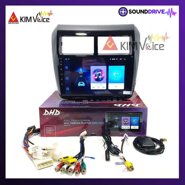 Head Unit Android DHD 9 Inch OEM Agya Ayla 2013-2019 soket pnp