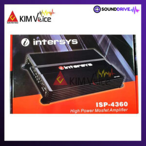 Power Amplifier Intersys ISP-4360 4 Channel