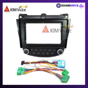 Frame Head unit Android 10 inch for Honda Accord 2003-2007 + soket pnp