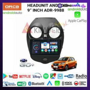 Head unit Android Orca Orca 9 inch OEM Datsun Go Soket pnp