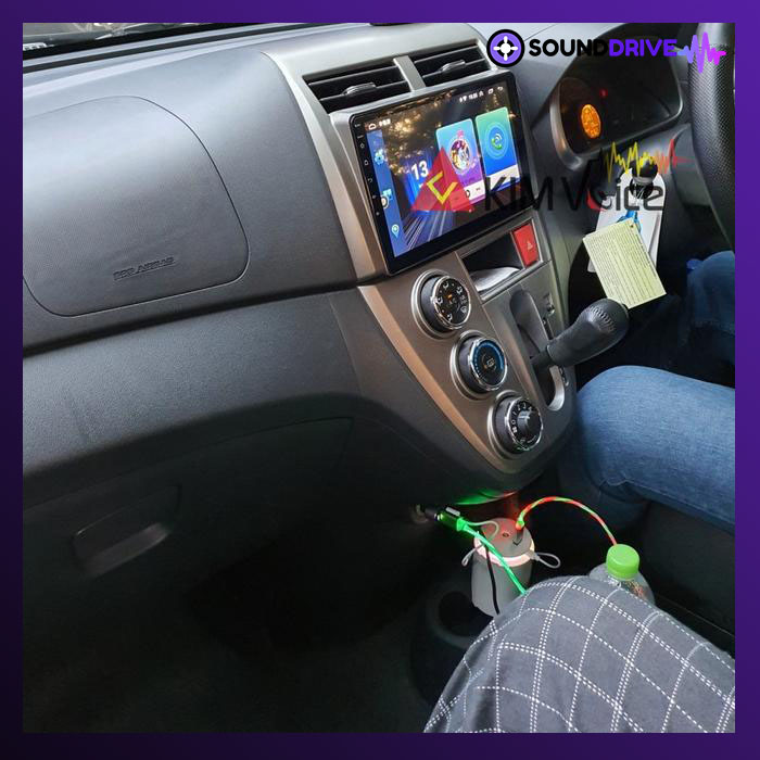 Head Unit Android Intersys 10 Inch OEM Sirion 2015-2017 soket pnp - Hitam - Image 5