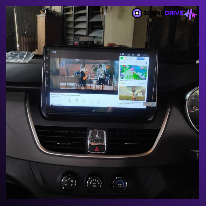 Head unit Android Intersys 10 inch OEM Wuling Cortez 2017 up soket pnp - Image 5