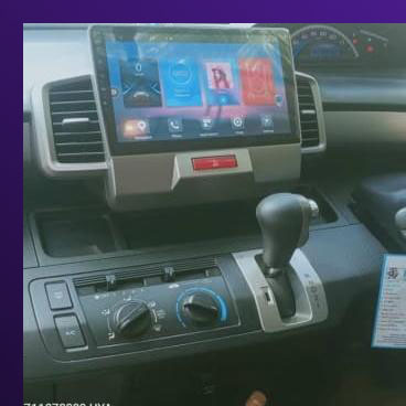 Head unit Android Intersys 10 Inch OEM Honda Freed Soket pnp - Hazard Atas - Image 5
