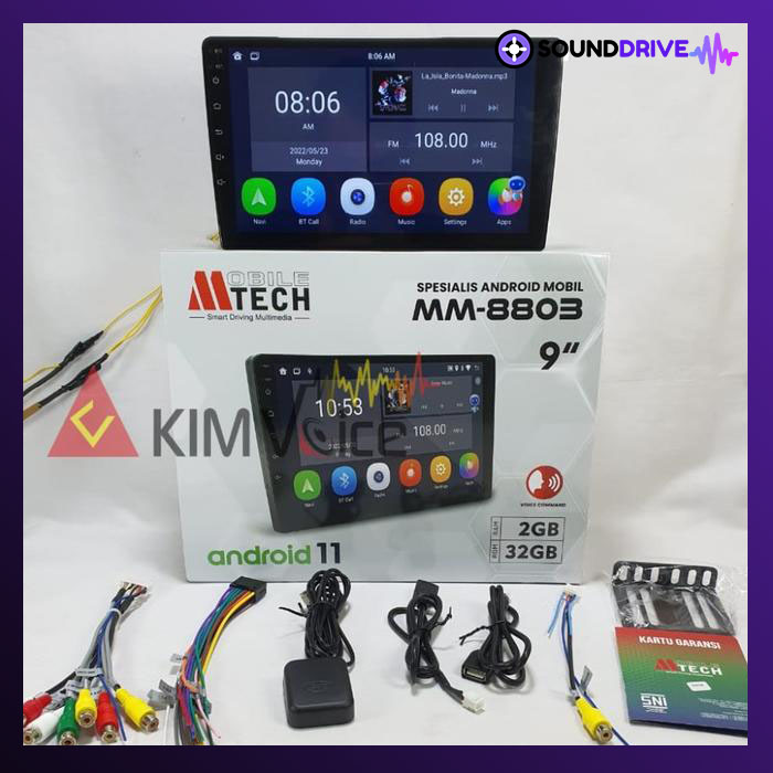 Head Unit Android 10 inch Mtech MM-8803 IPS Quantum Display Android 10 - Image 2