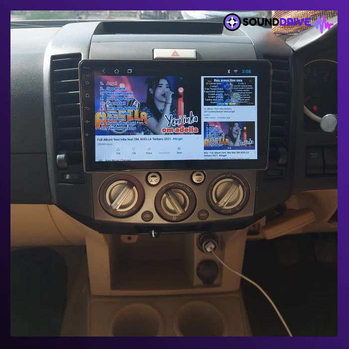 Head Unit Android Intersys 9 inch OEM Ford Ranger - Everest Mazda BT - Image 5