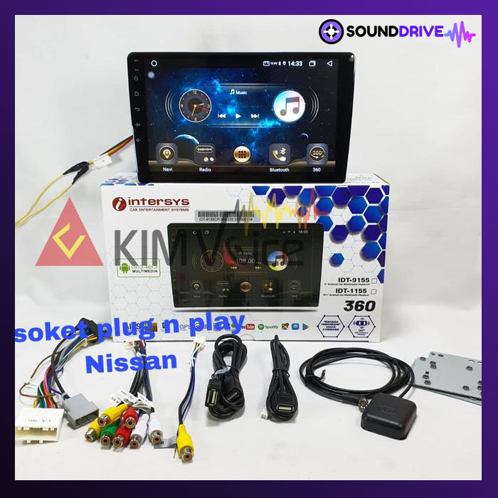 Head unit Android Intersys 10 Inch OEM Nissan Livina 2007-2018 IPS - Image 3
