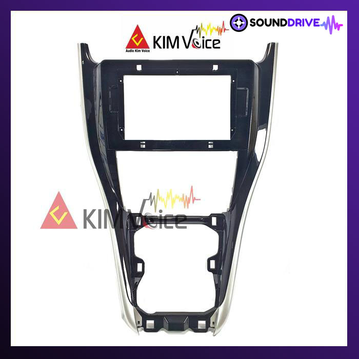 Frame Head Unit Android 10 inch for Harrier 2014 - 2018 Panel Tape