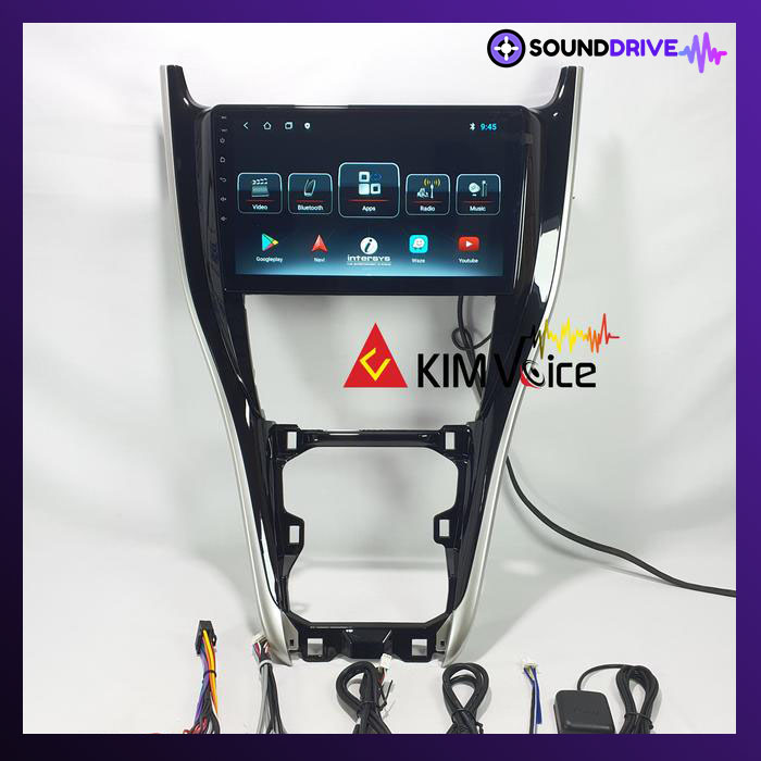 Frame Head Unit Android 10 inch for Harrier 2014 - 2018 Panel Tape - Image 2