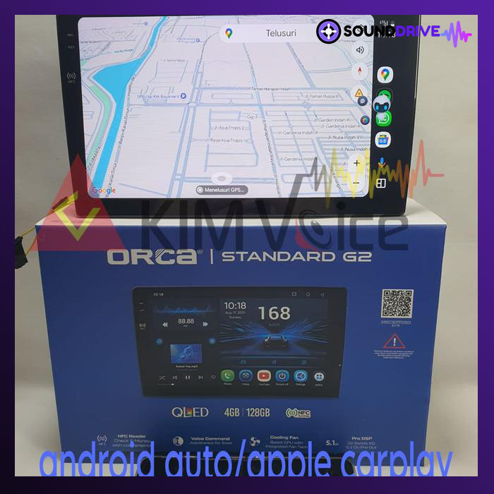 Head Unit Android Orca 10 inch OEM Alphard 2015 up Voice Command - Image 5