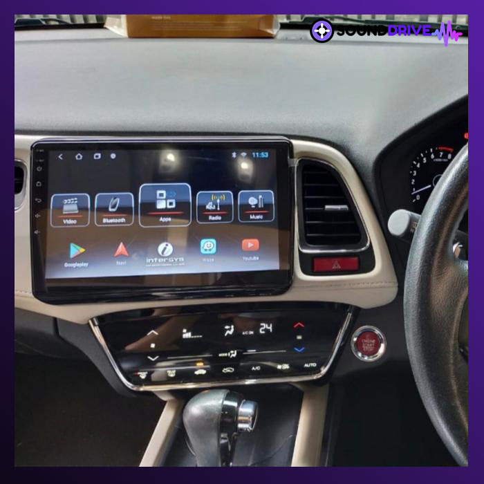 Head Unit Android Intersys 10 inch OEM Honda HRV Soket pnp - Image 5