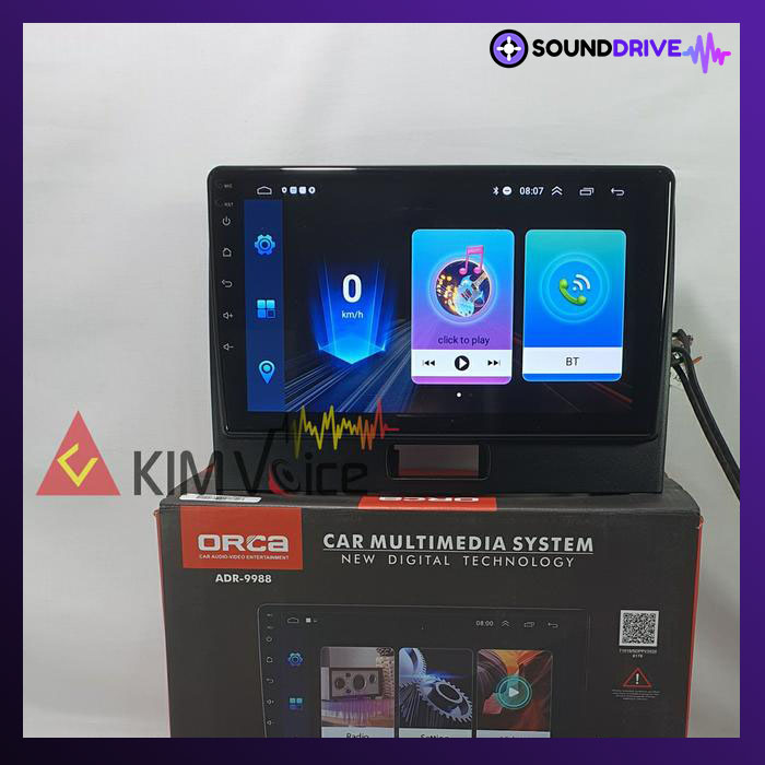 Frame Head Unit Android 9 Inch for Karimun Wagon R 2010-2018 - Image 3