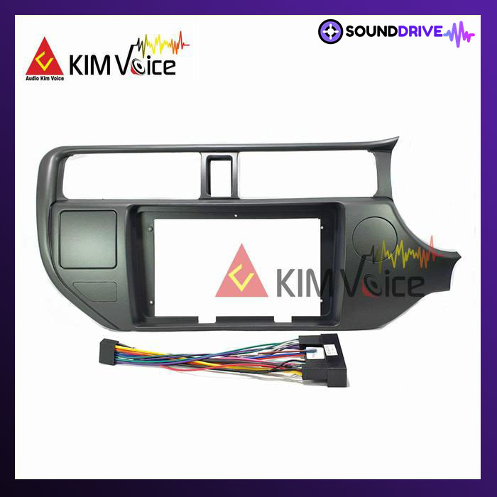 Frame Panel Head unit Android 9 Inch for Kia Rio 2012 up - 2012 + Soket