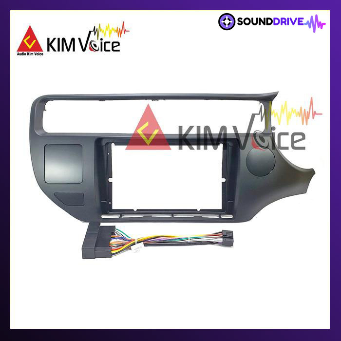 Frame Panel Head unit Android 9 Inch for Kia Rio 2012 up - 2012 + Soket - Image 5