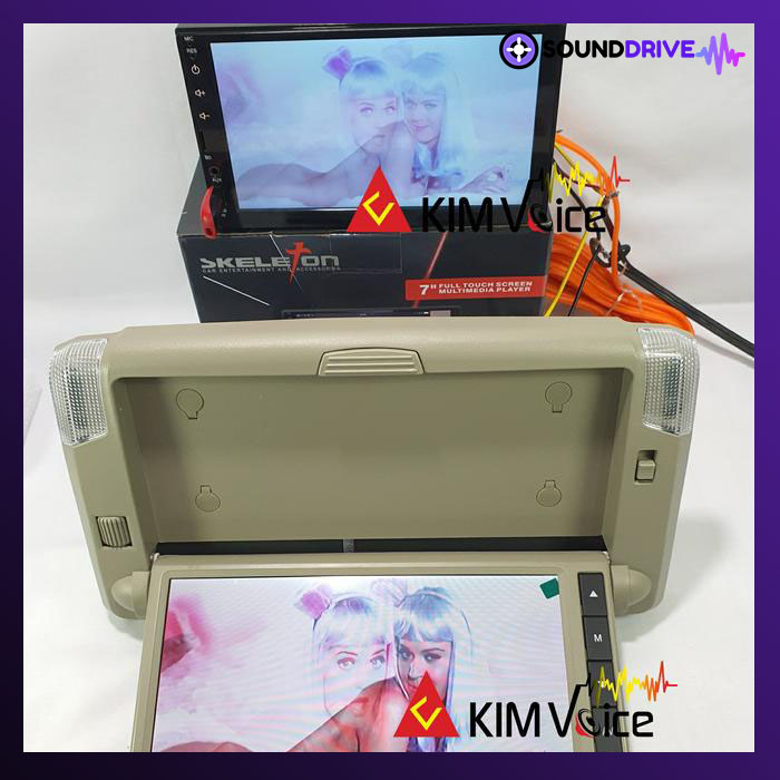 DOUBEL DIN Deckless Skeleton SKT-8197 7 Inch MP5 full touch + Kamera - Image 3