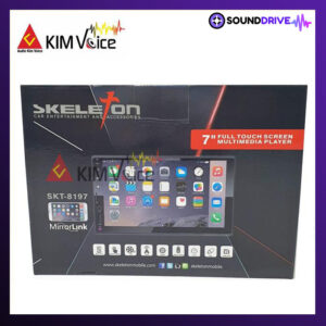 DOUBEL DIN Dekles Skeleton SKT-8189 7 Inch MP5 FULL GLASS Tape Mobil