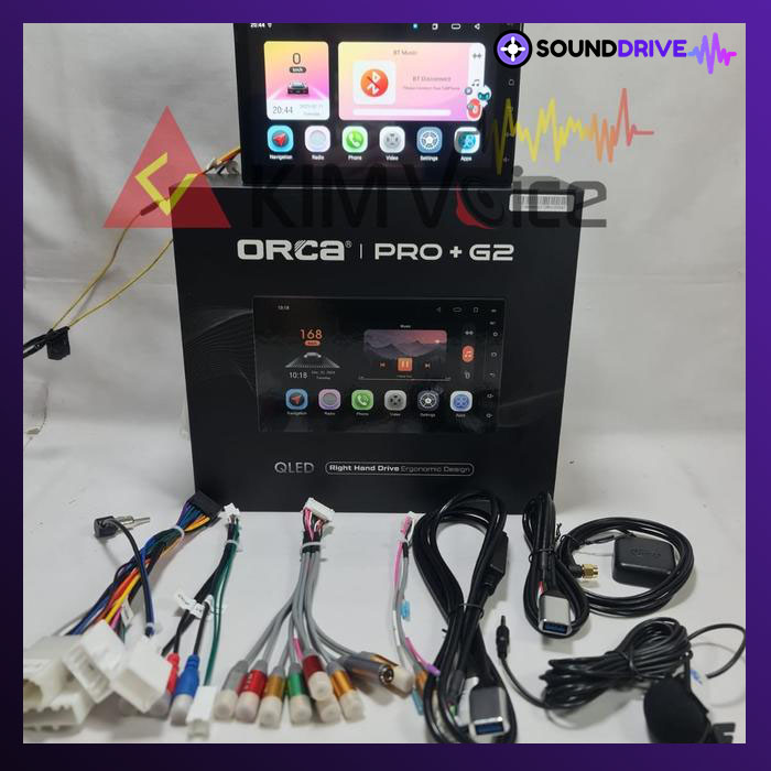 Head Unit Android ORCA PRO 9988 7 Inch Voice Command DSP IPS - Head Unit - Image 2
