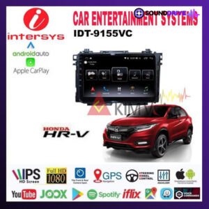 Head unit Android Intersys 9 Inch OEM Honda HRV + soket pnp