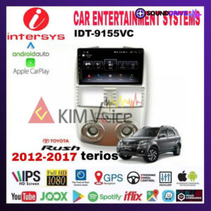 Head unit Android Intersys 9 Inch OEM Terios/RUSH 2011-2017 Soket PNP