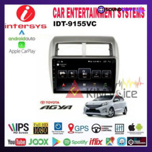 Head unit Android Intersys 9 Inch OEM AGYA Soket PNP