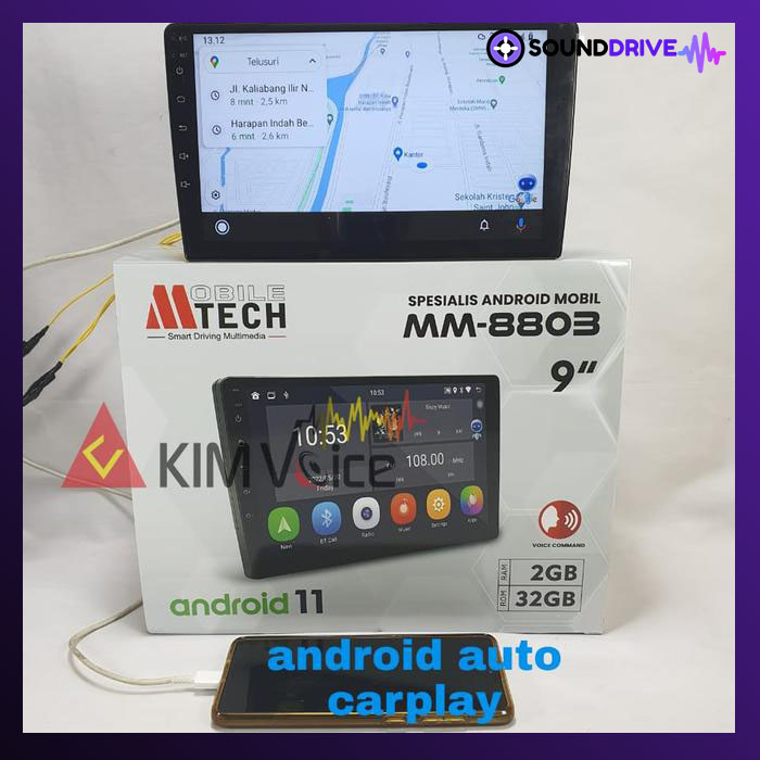 Head Unit Android 10 inch Mtech MM-8803 ips screen - Image 3
