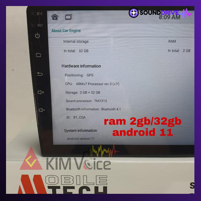 Head Unit Android 10 inch Mtech MM-8803 ips screen - Image 5