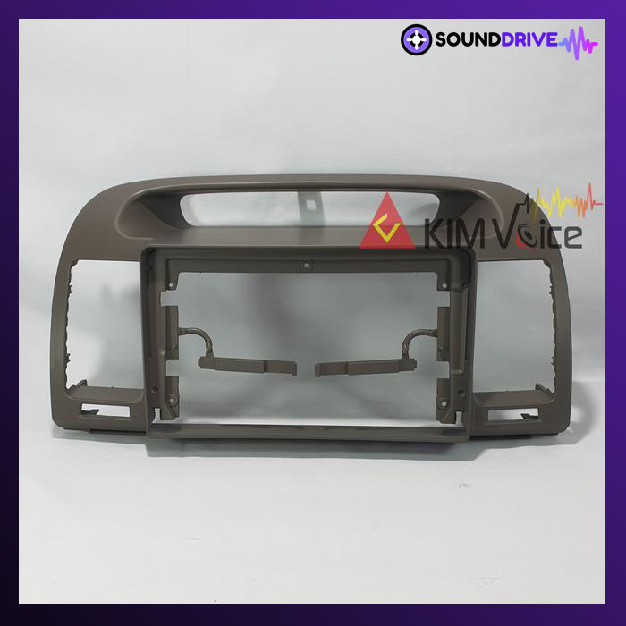Frame 9 inch for Camry 2002-2005 Panel Tape Head unit Android - Wood + Soket - Image 2
