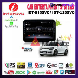 Head Unit Android Intersys 10 inch OEM Ignis Soket pnp