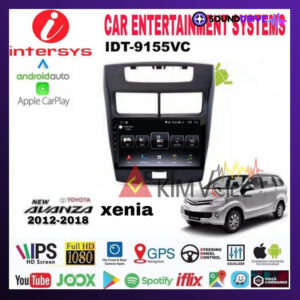 Head Unit Android Intersys 9 inch OEM New Avanza Xenia 2012-2018 PNP