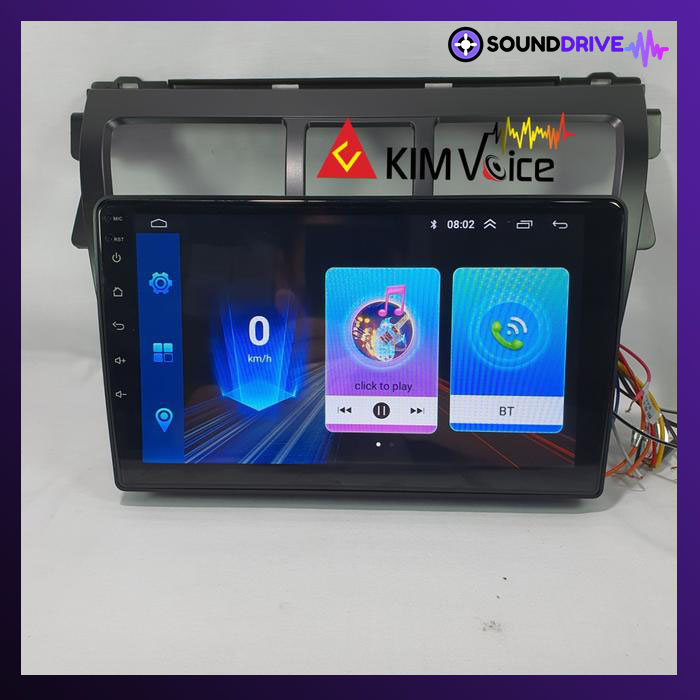 Frame head unit android 9 inch for Vios 2008-2012 - Image 3