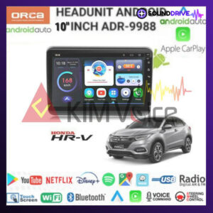 Head Unit Android Orca 10 inch OEM HRV Soket pnp