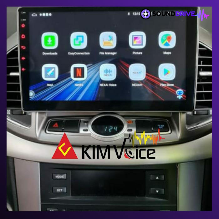 Frame Head unit Android 10 inch for Captiva 2011-2015 + Canbus - Image 4