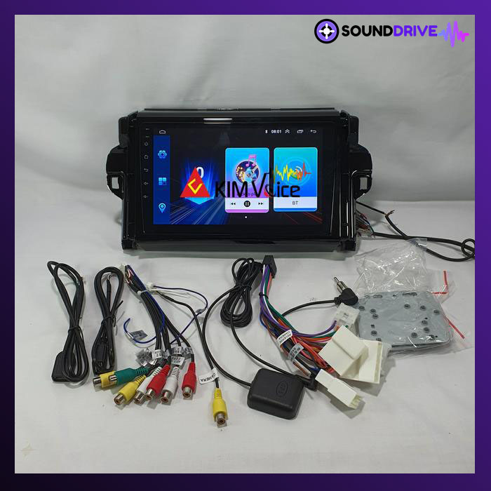 Frame Head unit Android 9 inch for Toyota FORTUNER 2016-2020 - Image 3