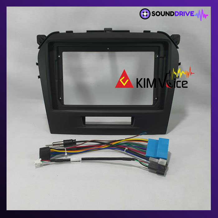 Frame 9 inch for VITARA 2015 up+ Soket PNP Panel Head unit Panel Tape - Image 2