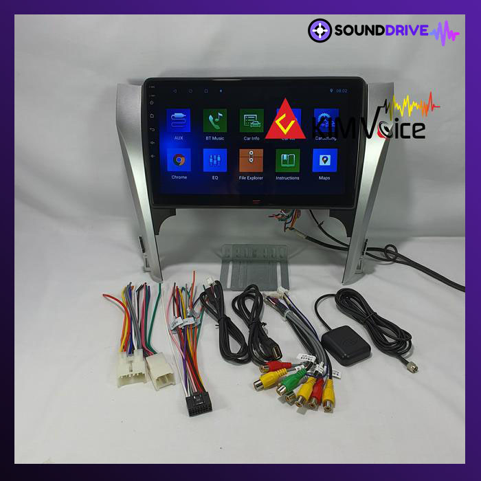 Frame 10 inch for Toyota Camry 2012 -2016 Panel Head unit Panel Tape - Image 3