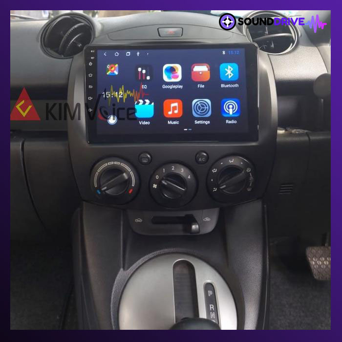 Frame Head unit Android 9 inch for Mazda 2 2010 - Image 2