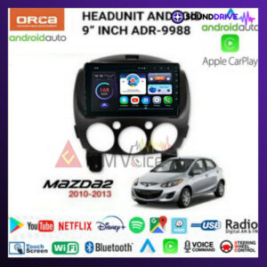 Head Unit Android Orca 9 inch OEM Mazda 2 2010 up