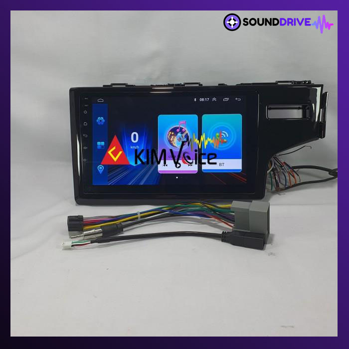 Frame head unit Android 10 inch for Honda Jazz 2013 up + Soket - Image 2