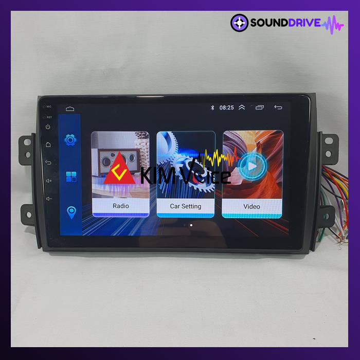 Frame Head Unit Android 9 inch for SX4 X-Over Baleno - Image 3
