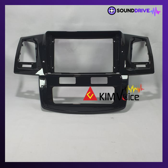 Frame Head unit Android 9 inch for Fortuner 2005-2014 + Soket - Image 3