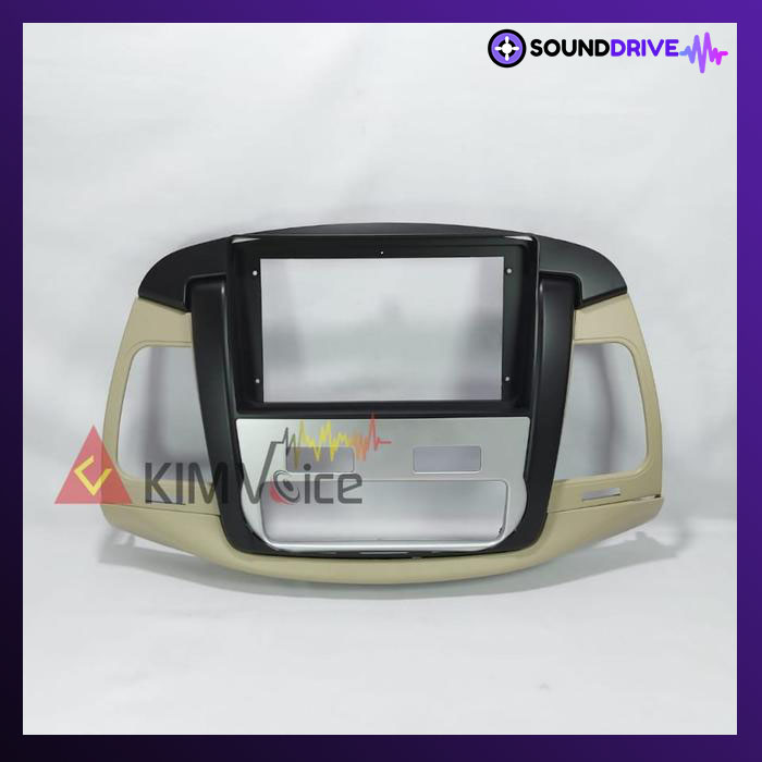 Frame 9 inch for Innova 2004-2011 type V Elektrik Ac Panel Head unit - Panjang + soket - Image 2