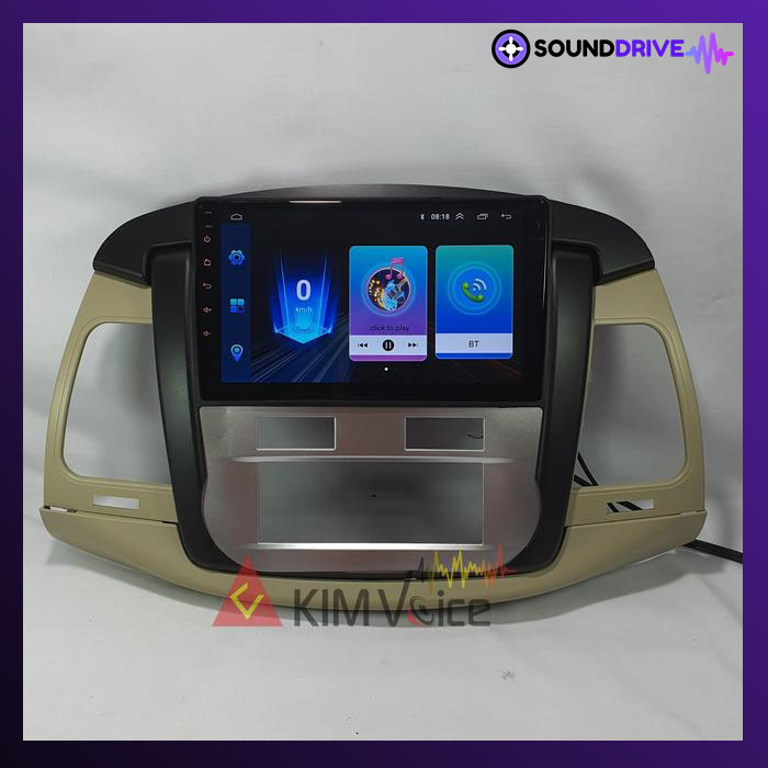 Frame 9 inch for Innova 2004-2011 type V Elektrik Ac Panel Head unit - Panjang + soket - Image 3