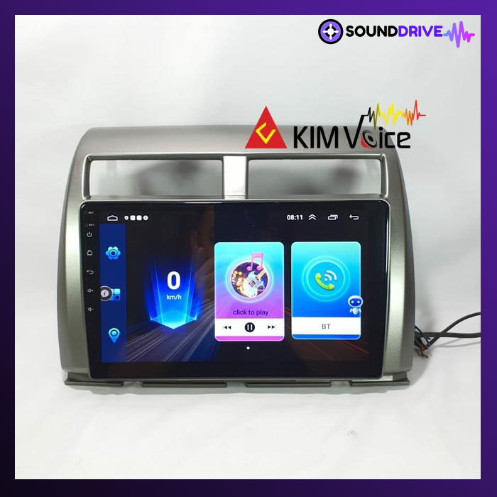 Frame Head unit Android 10 inch for Sirion 2015 up - Hitam - Image 4