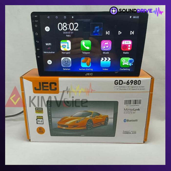 Head Unit Android OEM RUSH 2011-2017 9 inch Soket PnP - Image 3
