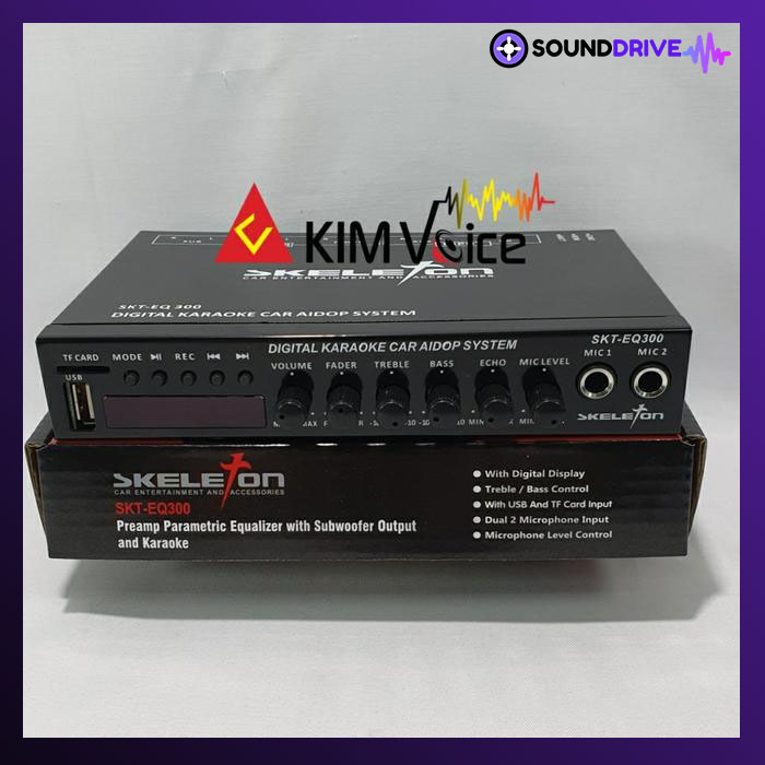 Pre Amp Equalizer Skeleton SKT- EQ 300 BLUETOOTH - Image 2