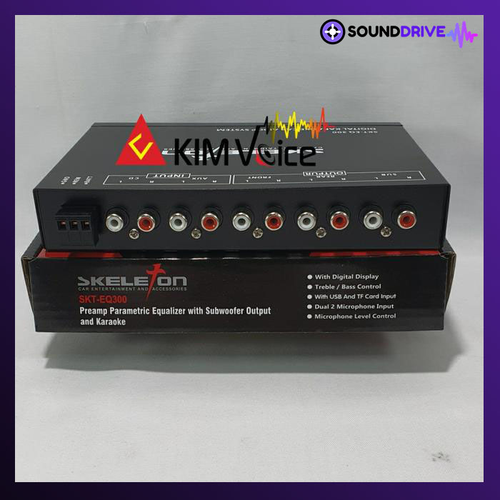 Pre Amp Equalizer Skeleton SKT- EQ 300 BLUETOOTH - Image 3