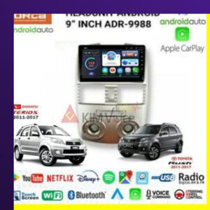 Head Unit Android Orca 9 Inch OEM Toyota Rush/Terios 2011-2017