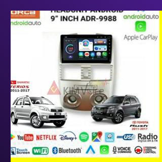 Head Unit Android Orca 9 Inch OEM Toyota Rush/Terios 2011-2017