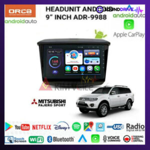 Head Unit Android Orca 9 inch OEM Pajero Sport 2010-2014