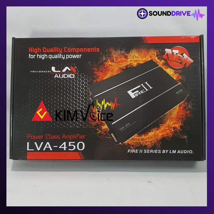 Power Amplifier LM Audio Fire II LVA.450 4 Channel - Image 2