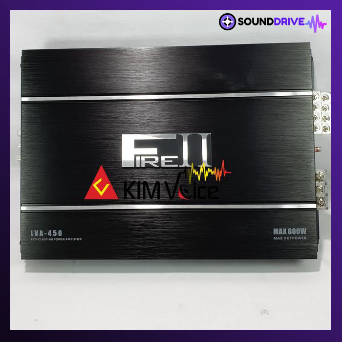 Power Amplifier LM Audio Fire II LVA.450 4 Channel - Image 3